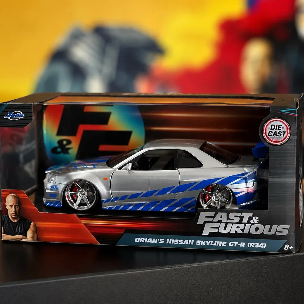 Miniatura do Nissan Skyline GT-R do Brian